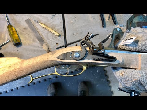 Видео: Сборка винтовки с кремневыми ружьями Джима Чемберса