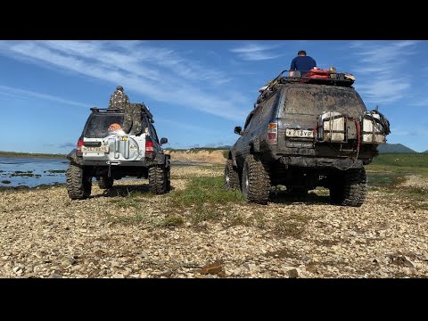 Видео: Ныврово ч. 5 Северный залив … ШОК от увиденного . Внедорожный рейд -Сахалин