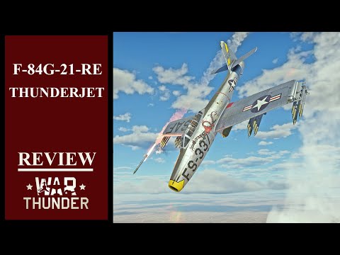 Видео: F-84G-21-RE | САМЫЙ СБИВАЕМЫЙ САМОЛЕТ В КОРЕЕ