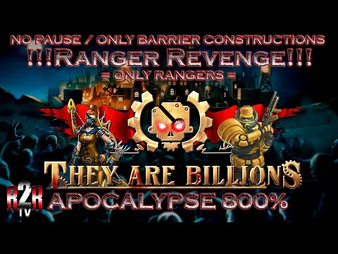 Видео: [655] They Are Billions ➤ Миссия №48 / 800% "Месть рейнджера" ★ Только рейнджеры + Заграждения