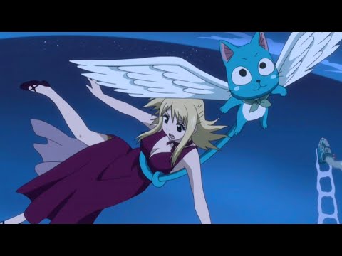 Видео: "Нацу спасает Люси от Саламандра "/ Fairy Tail