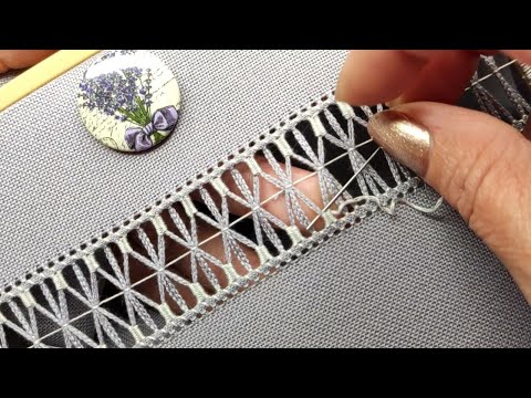 Видео: Як виконати мережку | Закріпка нитки| Hand embroidery|