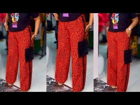 Видео: Как раскроить и сшить брюки-карго | Брюки-карго из Анкары #cargopant