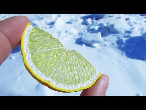 Видео: Натуральный реалистичный ЛИМОН, Мастер класс