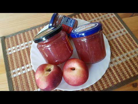 Видео: Нектариновое повидло с имбирём в термомиксе/ Nektarinen-Ingwer-Konfitüre in Thermomix.