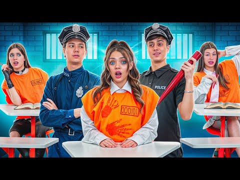 Видео: Мои Одноклассники Оказались в Тюрьме! Побег из Тюрьмы для Трудных Подростков!