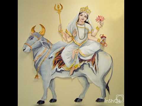 Видео: 1 день Наваратри- поклонение Шайлапутри- 1 аспекту Дурги!