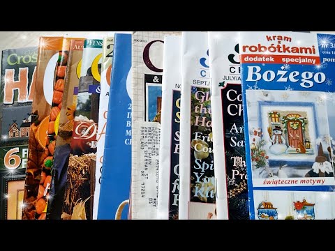 Видео: Рукодільна бібліотека. Журнали (частина 2): Just CrossStitch, Orchidea, CrossStitch & Country Crafts