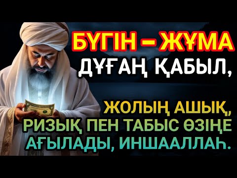 Видео: ЖҰМА КҮНІ ЕҢ ҚҰДІРЕТТІ ДҰҒА!, Барлық тілектер орындалады! БАЙЛЫҚ, ПАЙДА ЖӘНЕ БАҚЫТ🌙 #duaforrizq