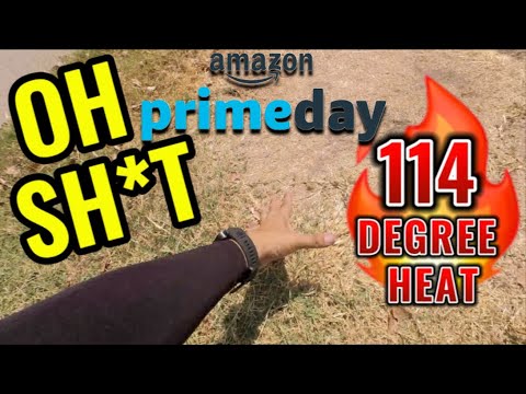 Видео: ПАДЕНИЕ во время доставки посылок для Amazon в Prime Week при 49-градусной жаре! #amazon #delivery