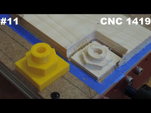 Видео: #11.  CNC 1419 - Первая деталь