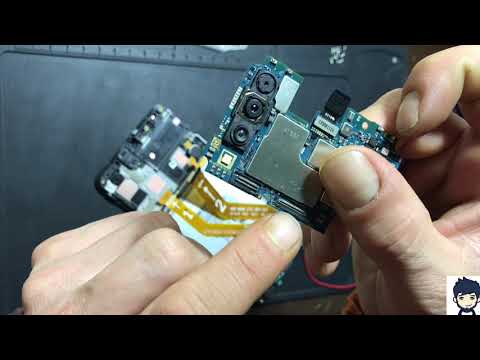 Видео: Samsung  A50 SM-A505FM нет звука проблемы в слуховом динамике шипит спикер не работает микрофон