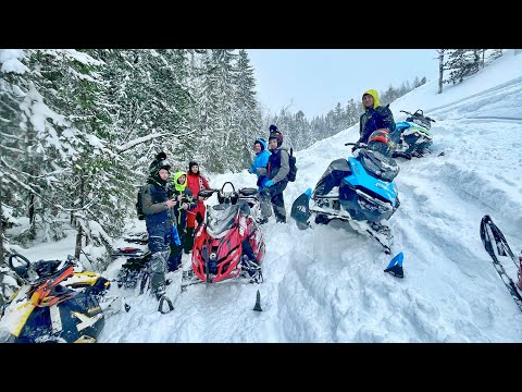 Видео: Снегоходный маршрут на горы северного Урала. г. Шудья-Пендыш и г. Каюк. День #2