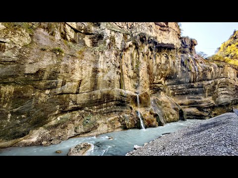 Видео: Путешествие по Кавказу. Что посмотреть в Кабардино-Балкарии. Чегемские водопады. Парадром флай чегем