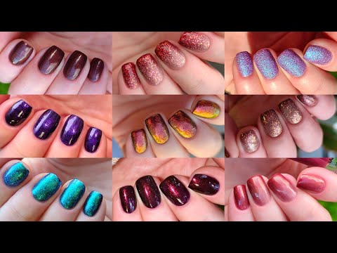 Видео: Маникюры мая 🌸🍃 Celanaste, Polish molish, Masura, BOW polish