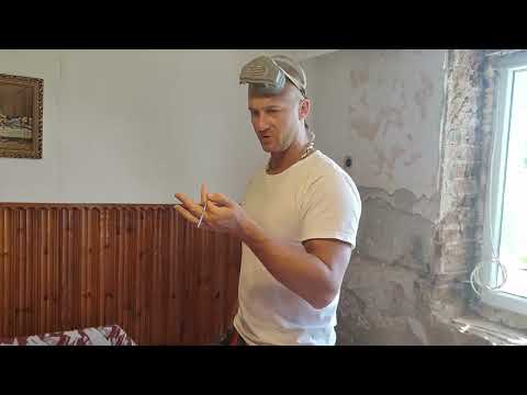 Видео: Изолиране на влага на стара селска къща с предстенна обшивка с гипсокартон и найлон#реновация#дренаж