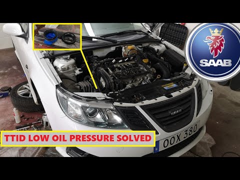 Видео: Устранение низкого давления масла SAAB TTiD!