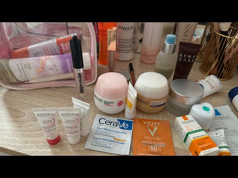 Видео: Собираю косметичку в дорогу 🚘#косметика #уходоваякосметика #обзор
