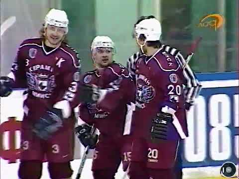Видео: Телеканал ЛАД, Хоккей, финал плей офф.  Керамин - Динамо-Мн (2:3). 21.03.2007г.