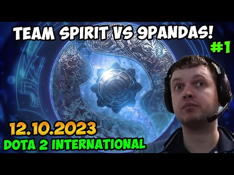 Видео: Папич комментирует Dota 2 International 2023! Team Spirit vs 9Pandas! 1