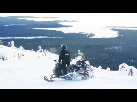 Видео: Снегоходный тур