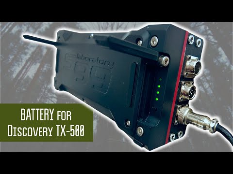 Видео: Батарейный блок для Discovery TX-500. Радиосвязь на КВ из леса.