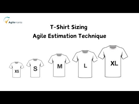 Видео: Объяснение метода Agile-оценки размера футболки | Agilemania