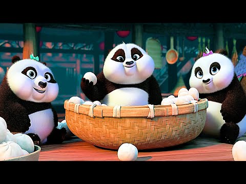 Видео: Все самые смешные сцены из «Кунг-фу панды» 1 + 2 + 3 🐼🥊 ⚡ 4K