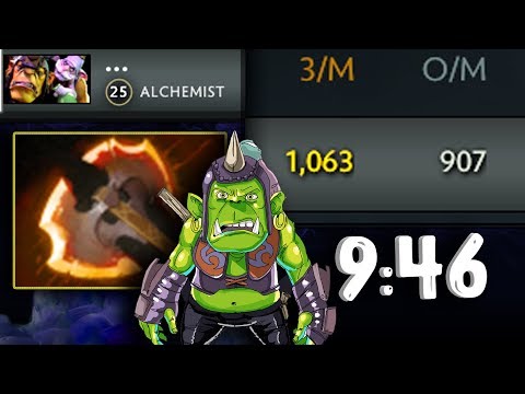 Видео: ОВЕРФАРМ НА АЛХИМИКЕ - ALCHEMIST OVERFARM DOTA 2