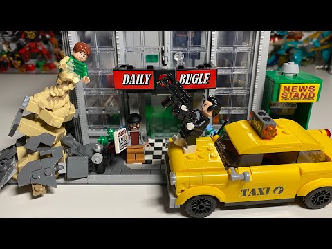 Видео: КАРАТЕЛЬ НАКОНЕЦ ДОМА / ОБЗОР НАБОРА 76178 DAILY BUGLE (Часть 2) Лего / Lego