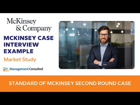 Видео: Пример собеседования по делу McKinsey — решено кандидатом на должность консультанта