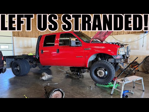 Видео: 6.0 POWERSTROKE TOW PIG, ПОДВЕДИТЕ НАС! ЗАМЕНА КОРОБКИ ПЕРЕДАЧ!