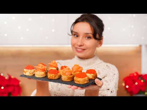 Видео: Как КРАСИВО подать красную икру и красную рыбу на праздничный стол