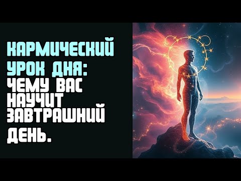 Видео: КАРМИЧЕСКИЙ УРОК ДНЯ ЧЕМУ ВАС НАУЧИТ ЗАВТРАШНИЙ ДЕНЬ