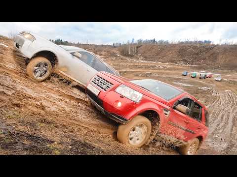 Видео: ЦАРЬ ГОРЫ Как СТОНЕТ LAND ROVER Новые горки для БИТВЫ ТАЧЕК