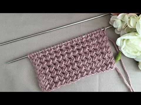 Видео: ШИКАРНЫЙ, ПЛОТНЫЙ УЗОР СПИЦАМИ!