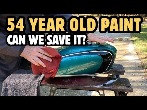 Видео: Сохраняем краску Honda 1970-х годов: возвращаем Derby Green к жизни!