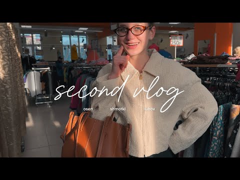 Видео: VLOG: уютные прогулки по секондам | нашли много zara | обзор покупок🍁