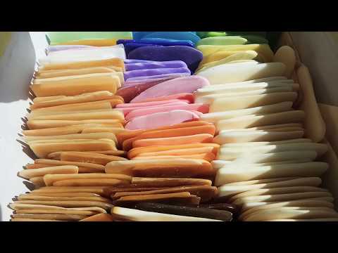 Видео: Soap`s remnants Crunch | Ломаю 220 обмылков