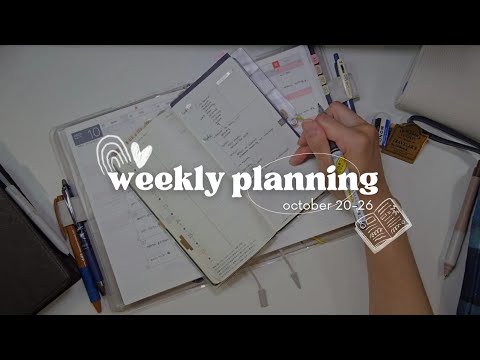 Видео: 2025 10/20-26 план Hobonichi со мной | изменения Discbound | недели, Cousin & Discbound | еженеде...