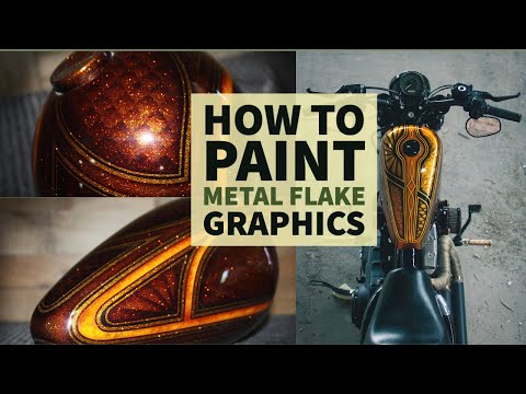 Видео: Как нарисовать графические панели Candy Metal Flake