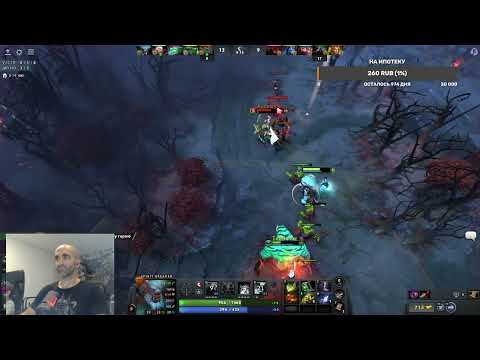 Видео: дота с сыном :) Сын, тренит инвока :) а я по кайфу бегаю барой :)