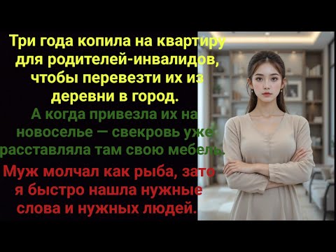 Видео: Три года копила на квартиру для родителей инвалидов, чтобы перевезти их из деревни в город