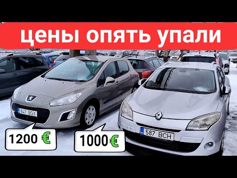 Видео: Авто от 1000€, цены с растаможкой. Рынок опять обвалился.