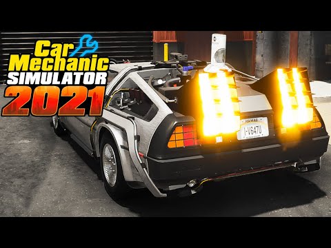 Видео: Реставрируем Делориан - Car Mechanic Simulator 2021 #46