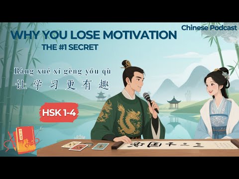 Видео: HSK 1-4 | Почему вы теряете мотивацию (и как это исправить) | 为什么你学中文总是三分钟热度？(以及如何解决)