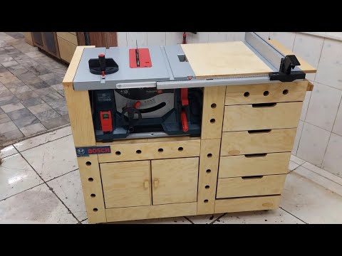 Видео: Распиловочный станок  bosch gts 635-216