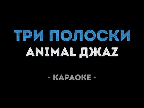 Видео: Animal ДжаZ - Три полоски (Караоке)