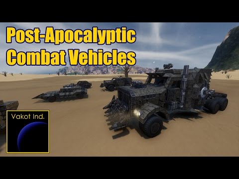 Видео: Post-Apocalyptic Combat Vehicles | Обзор Воркшопа | Space engineers