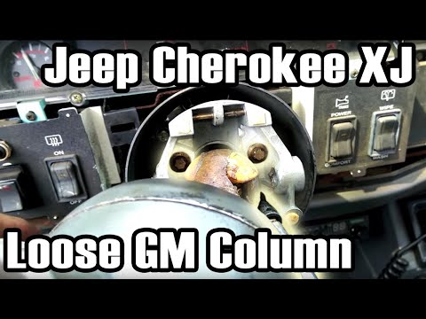 Видео: 89 Cherokee: ремонт ослабленной рулевой колонки GM